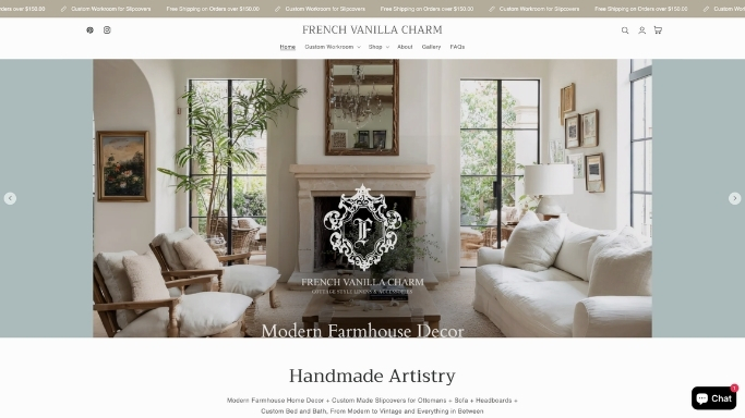 French Vanilla Charm featured work